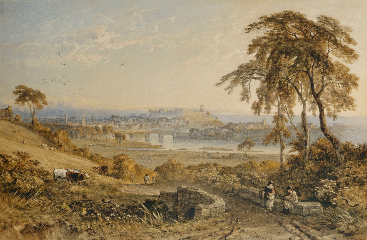 Lancaster, 1852 af George Arthur Fripp