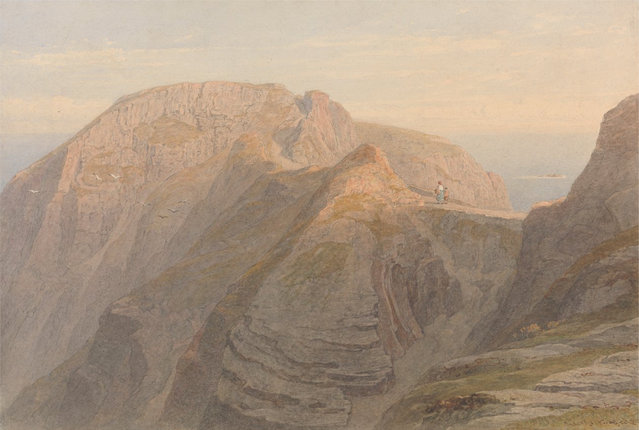 The Coupée, Isle of Sark af George Arthur Fripp