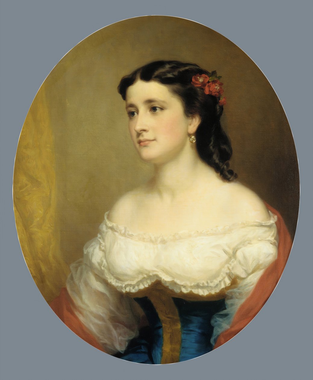 Mrs. William Loring Andrews, 1861-63. af George Augustus Baker