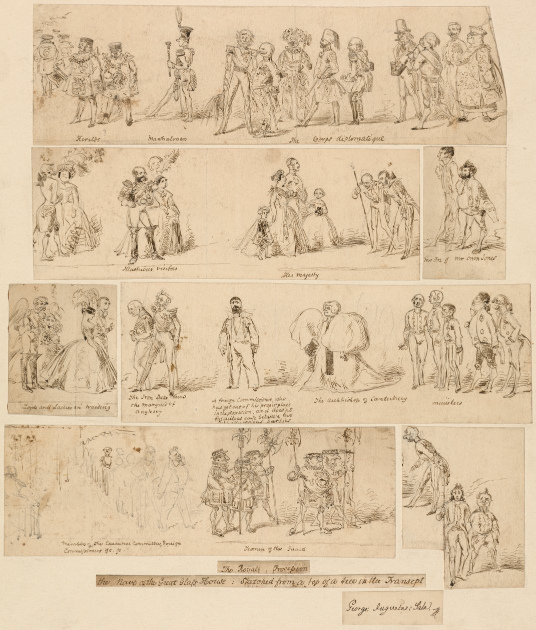 Den Kongelige Procession af George Augustus Sala
