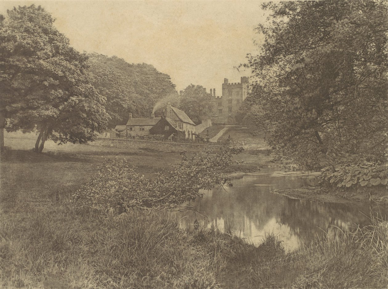 [Plade fra Izaak Waltons The Compleat Angler], 1880