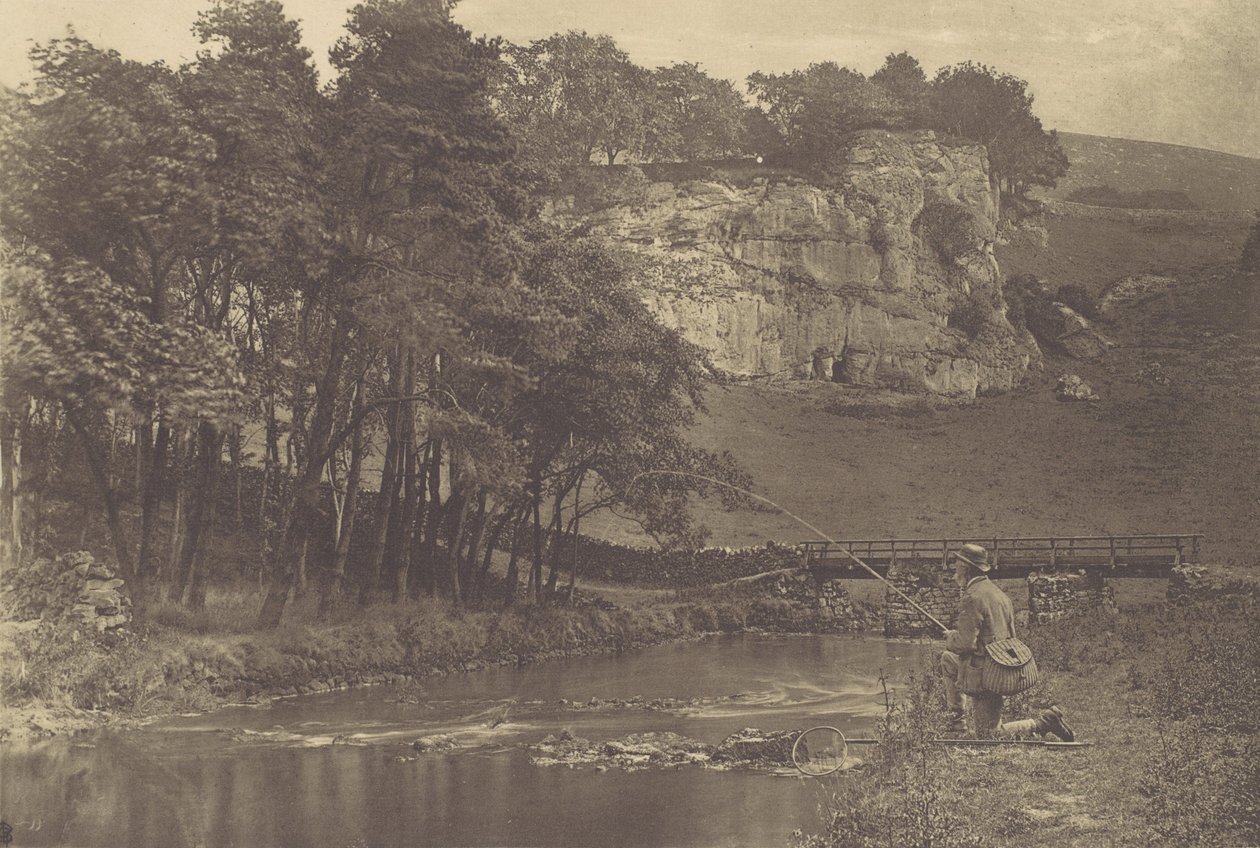 [Plade fra Izaak Waltons The Compleat Angler], 1880