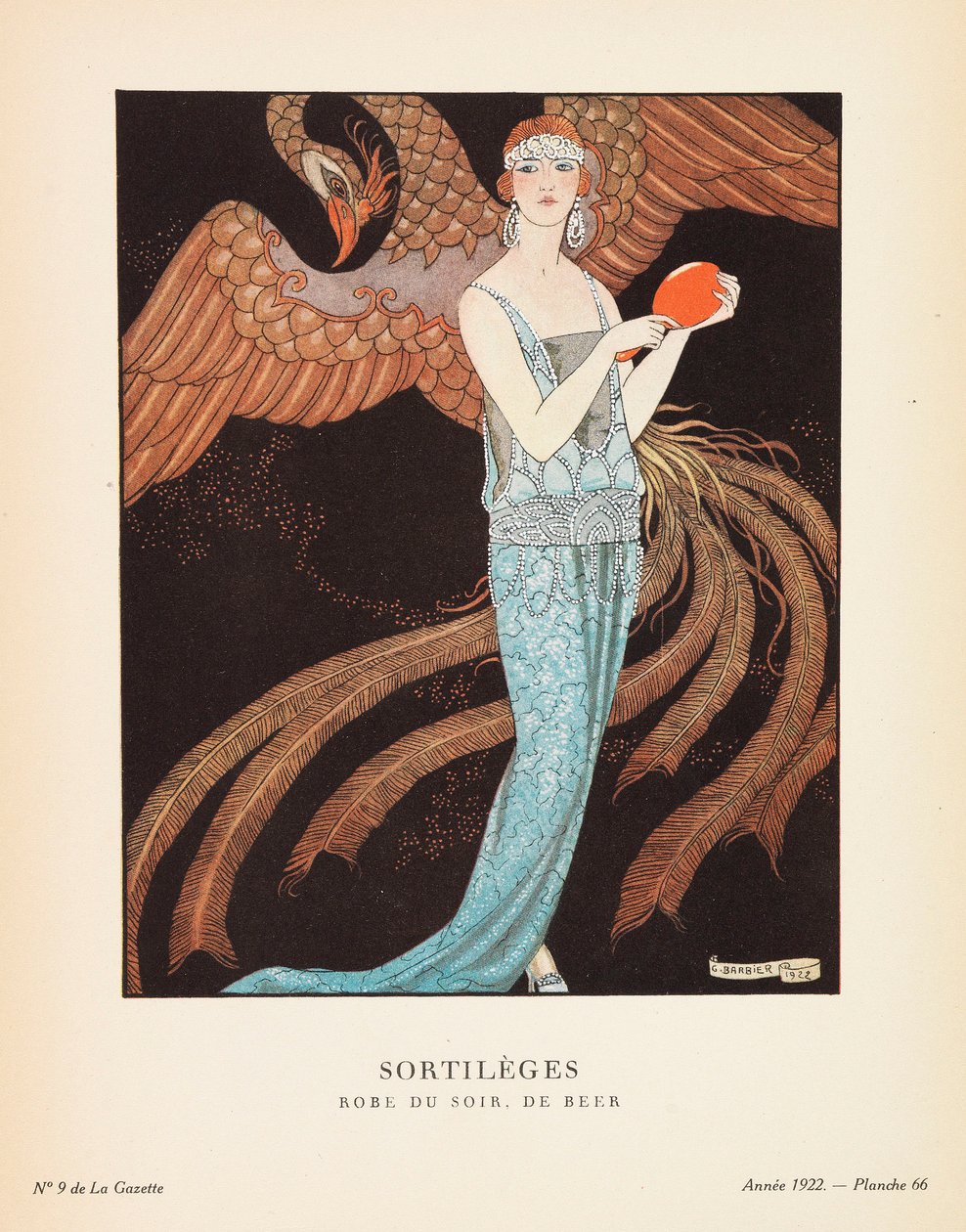 Gazette du Bon Ton, 1922. af George Barbier