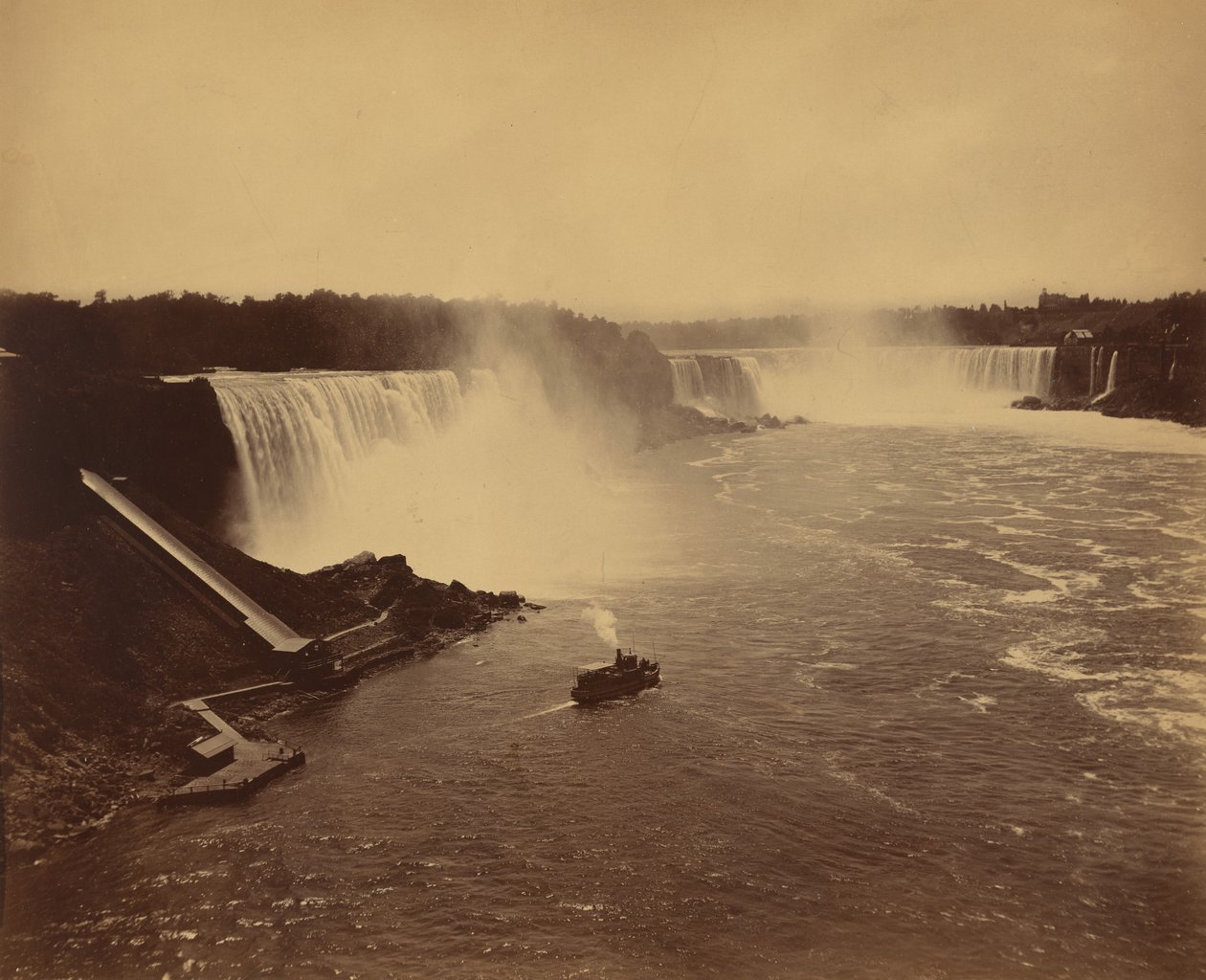 Niagara Falls af George Barker
