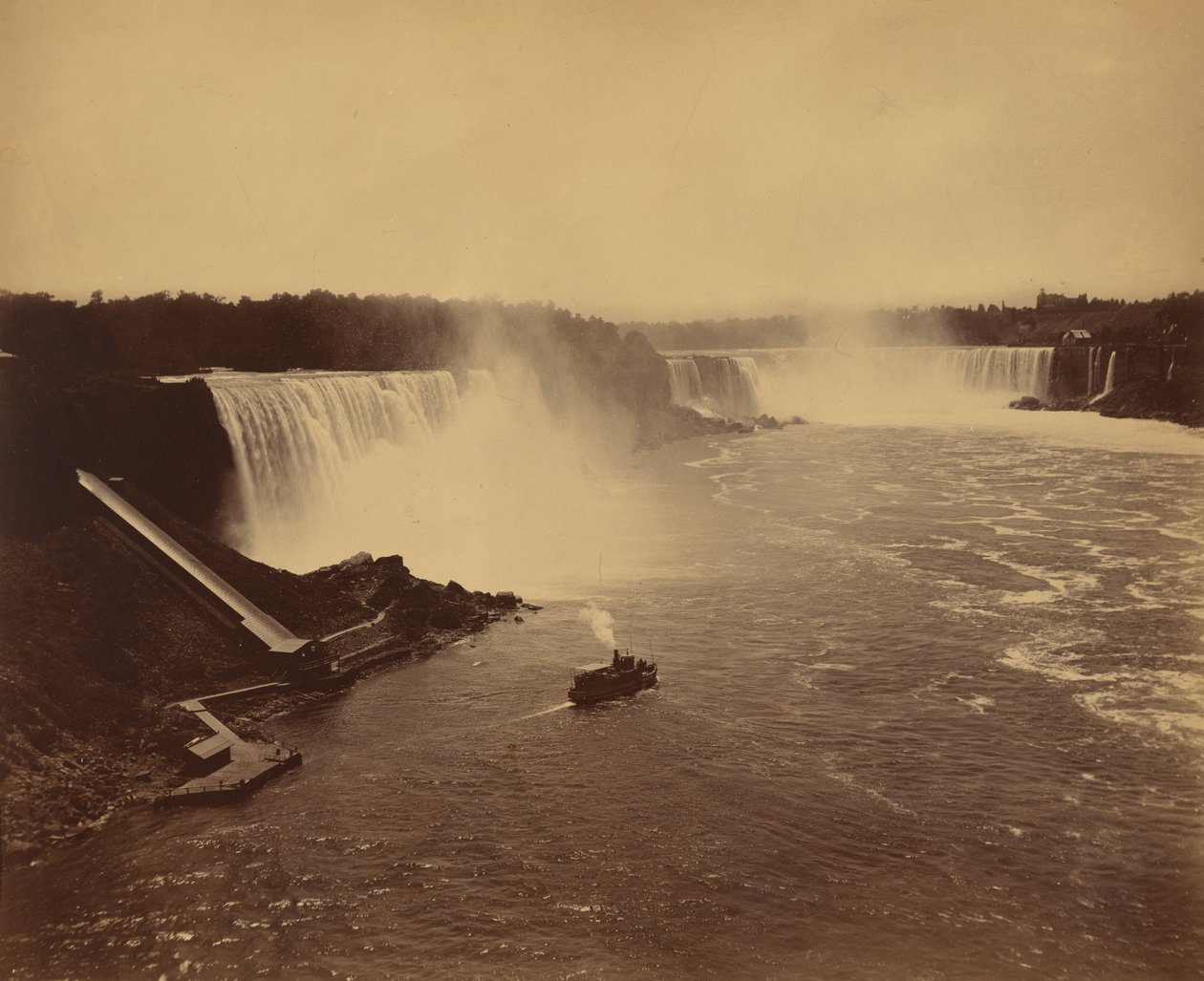 Niagara Falls, ca. 1890. af George Barker
