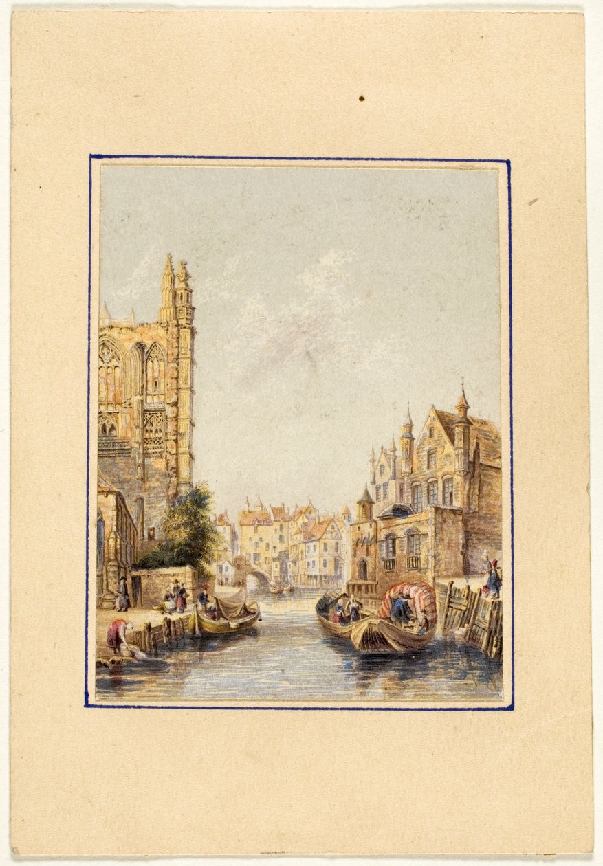 Abbeville af George Baxter
