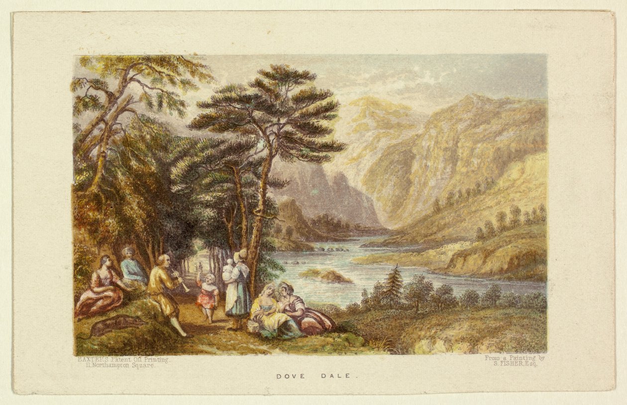 Dove Dale af George Baxter