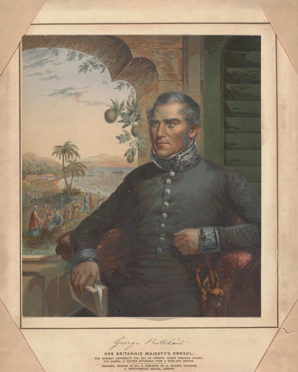 George Pritchard, Hendes Britanniske Majestæts konsul af George Baxter