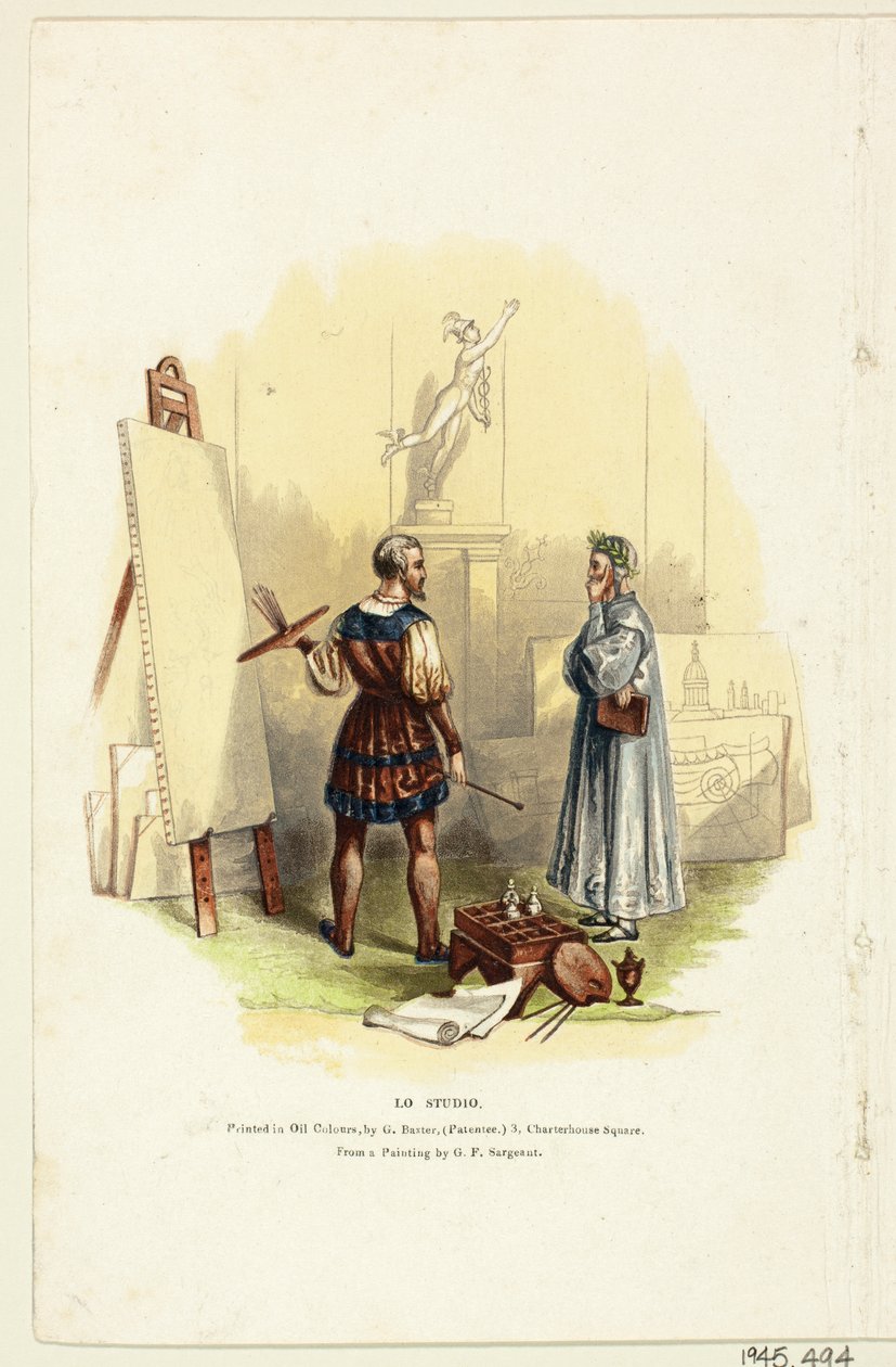 Atelieret af George Baxter