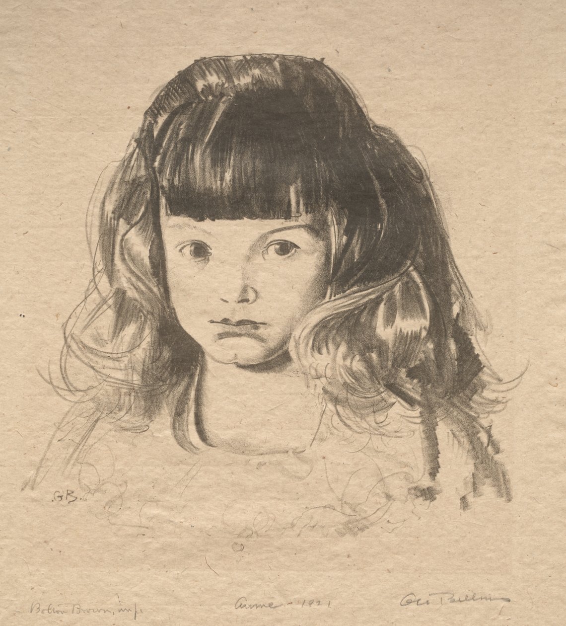 Anne 1921 af George Bellows