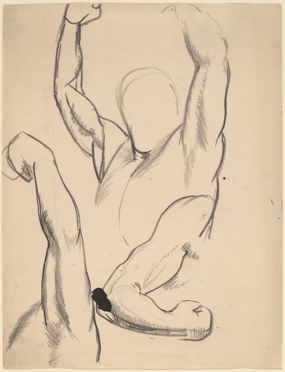 Armene på en bokser af George Bellows