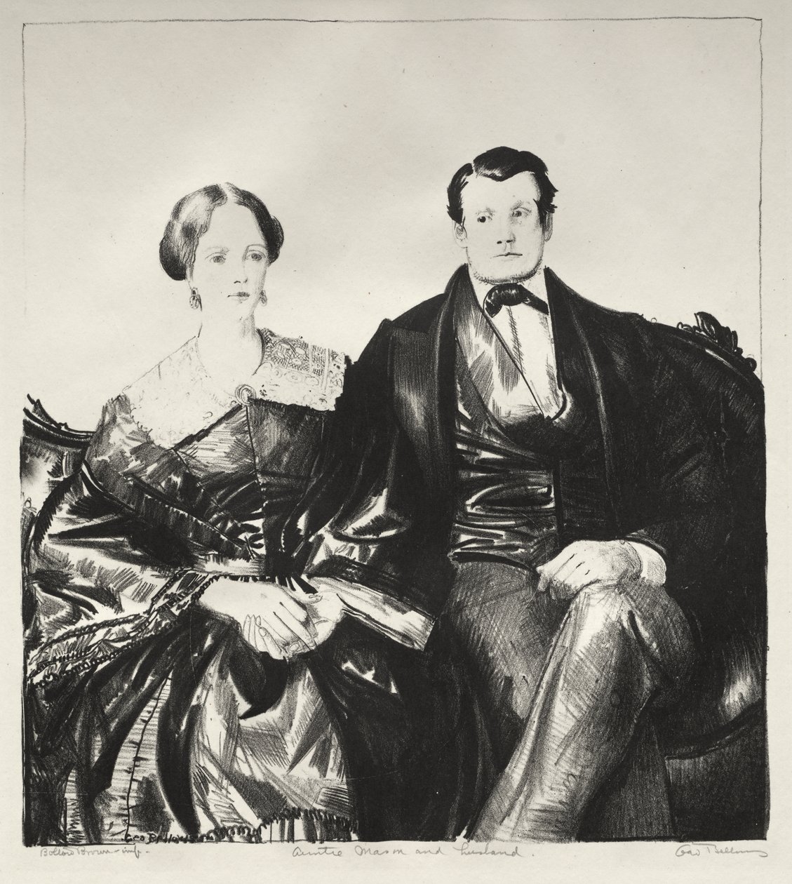 Tante Mason og hendes mand af George Bellows