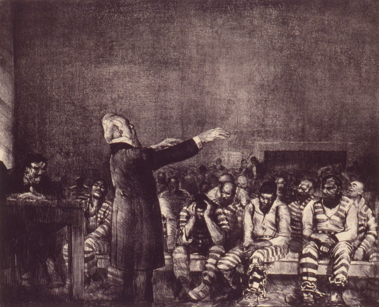 Velsignelse i Georgien af George Bellows
