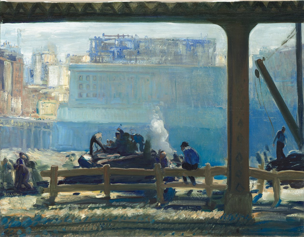 Blå Morgen af George Bellows