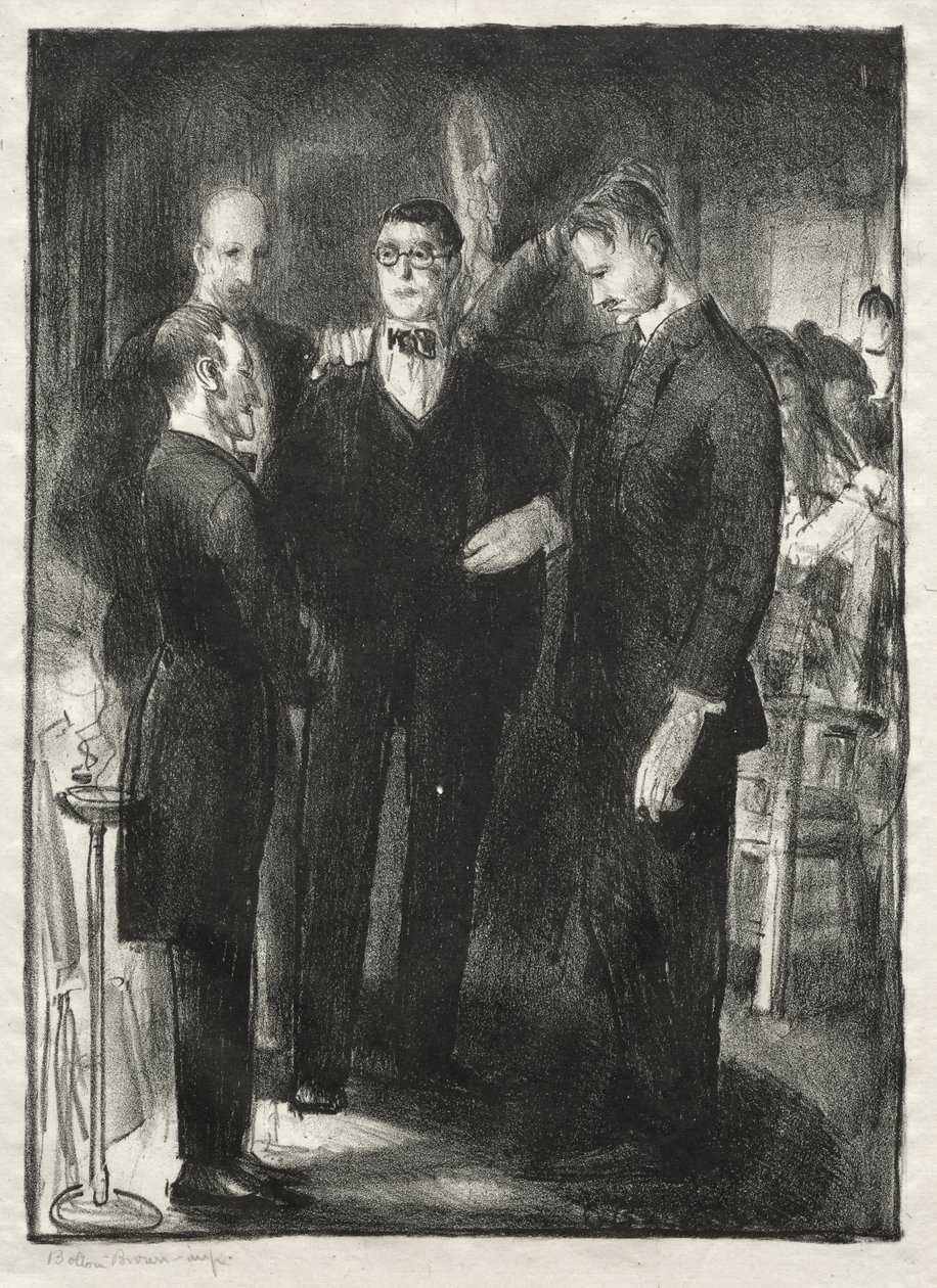 Fire venner, anden udgave af George Bellows