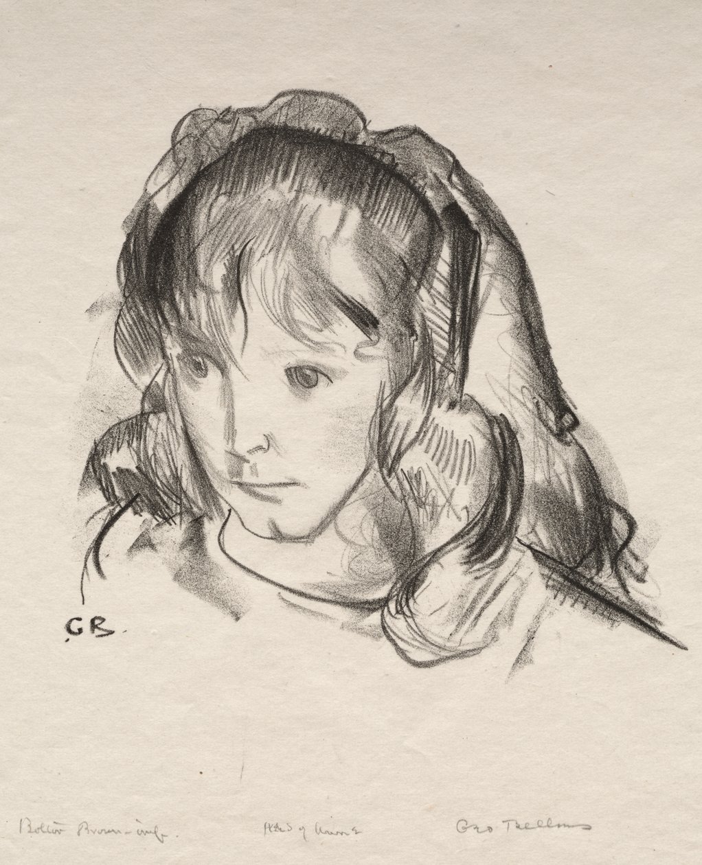 Annes hoved af George Bellows