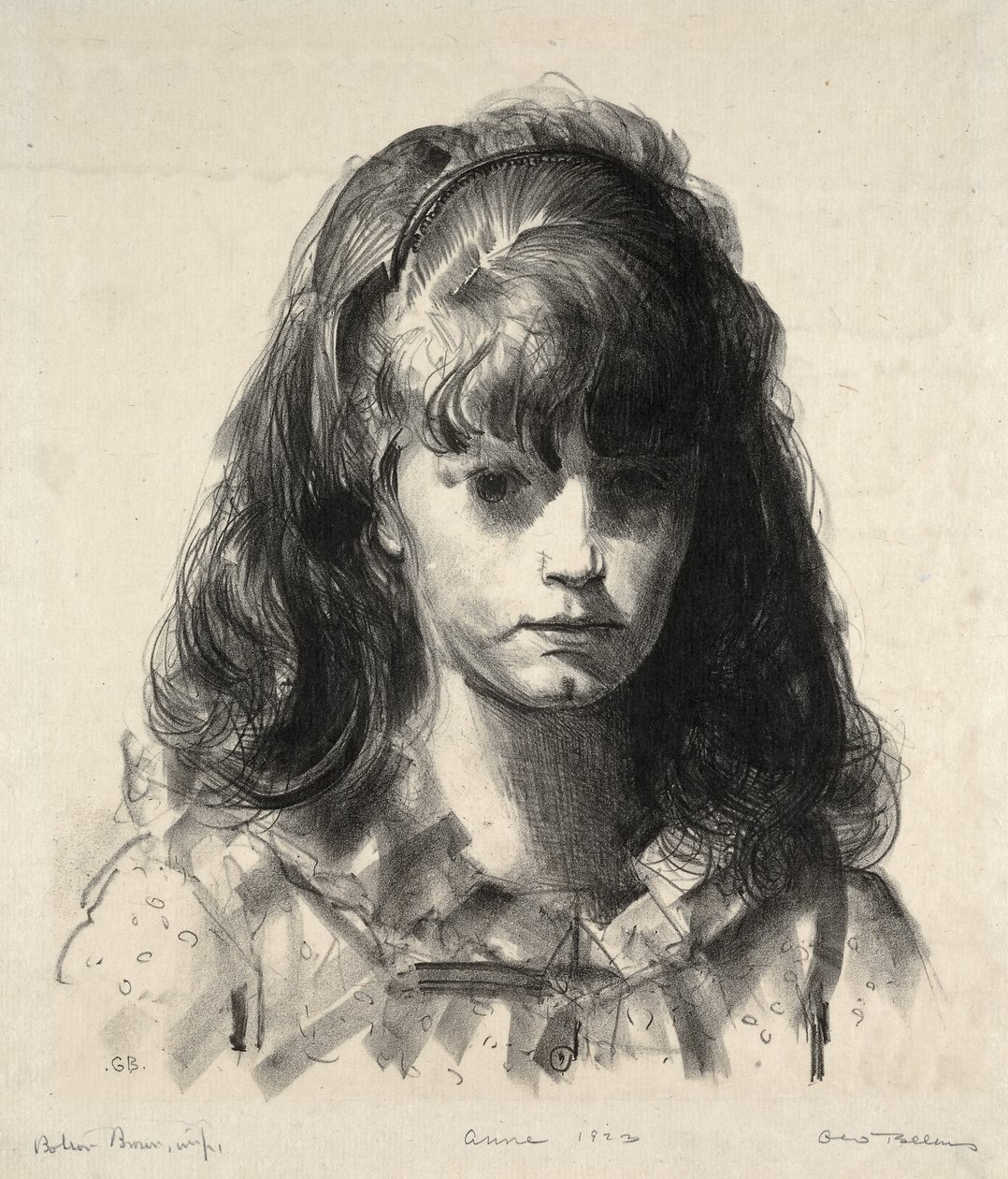 Annes hoved af George Bellows