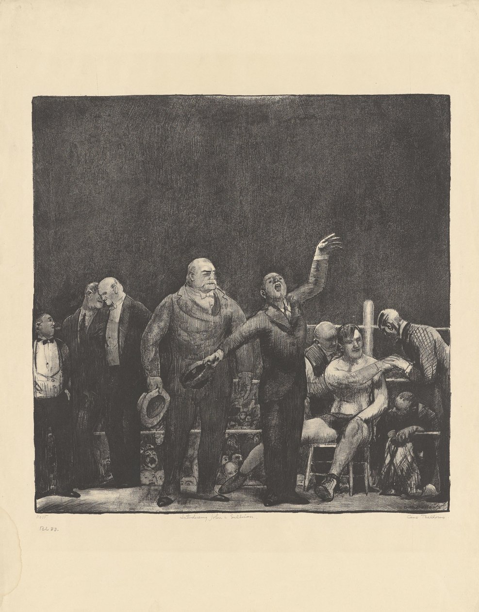Introduktion til John L. Sullivan af George Bellows
