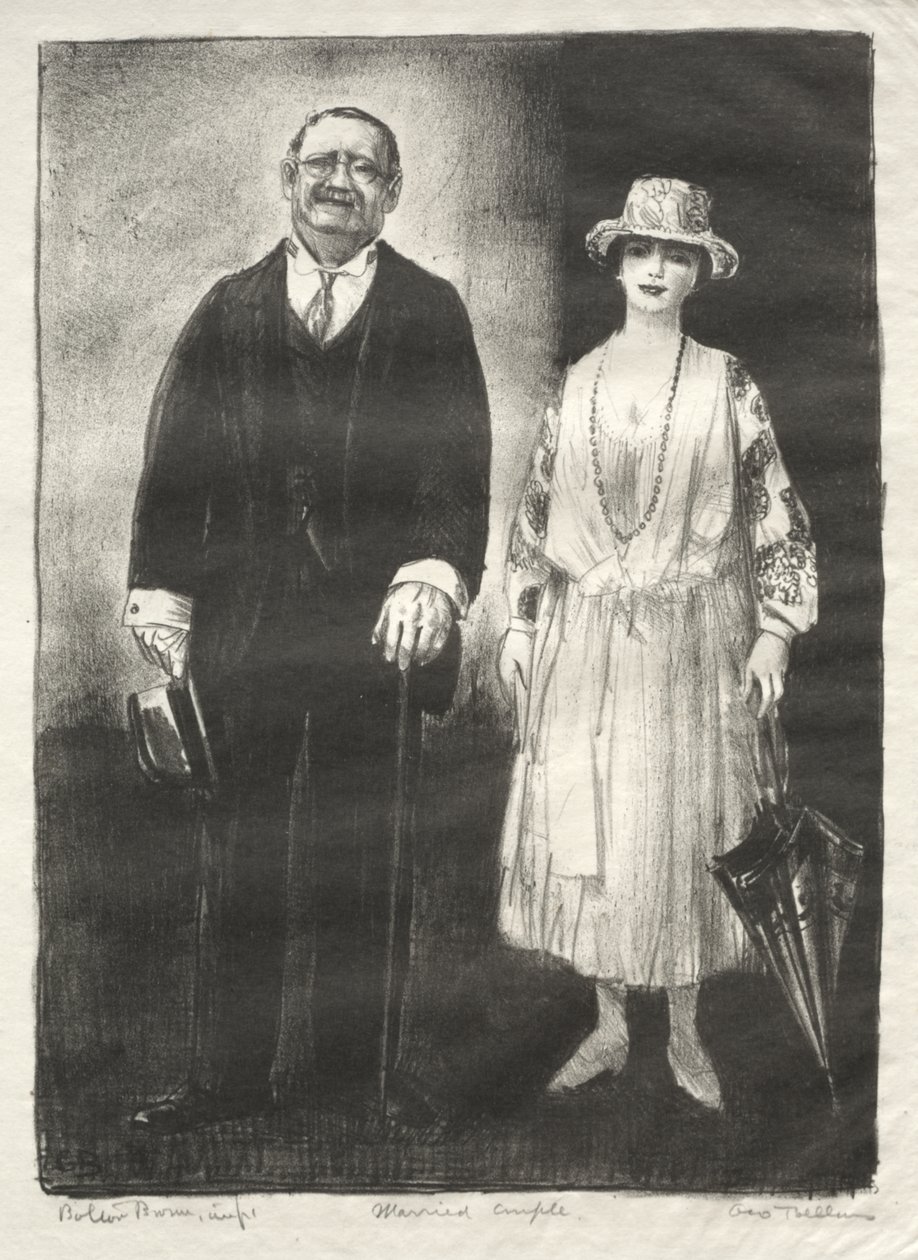 Ægtepar af George Bellows
