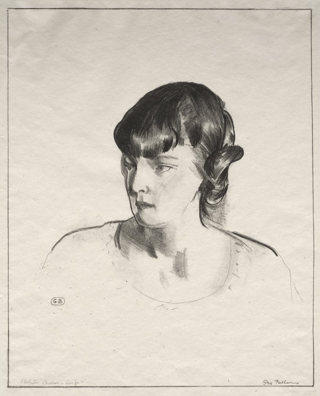 Frøken Tate af George Bellows
