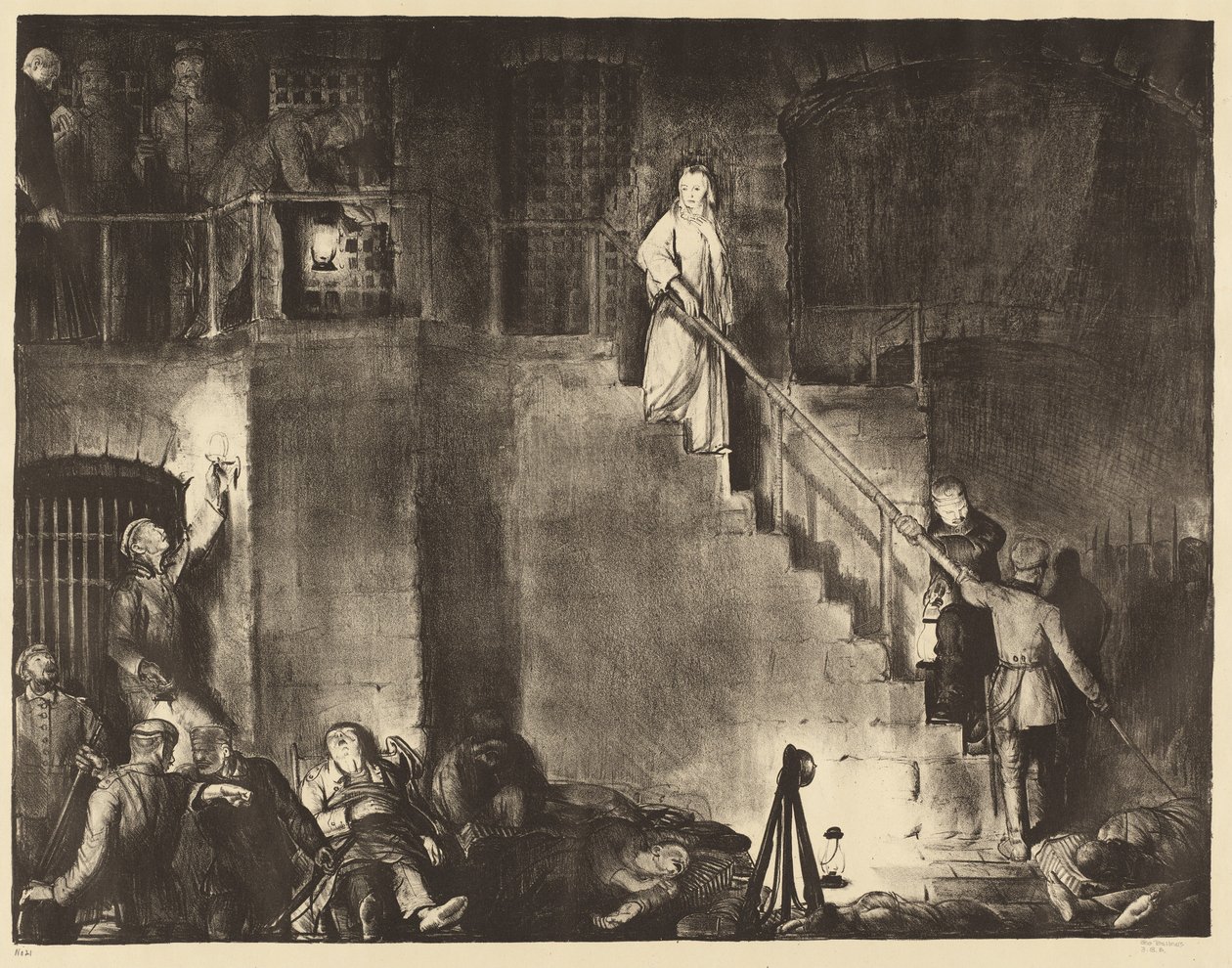 Mordet på Edith Cavell af George Bellows