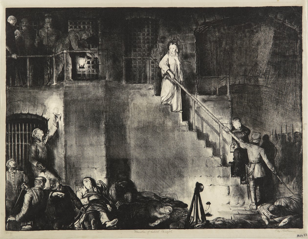 Mordet på Edith Cavell af George Bellows