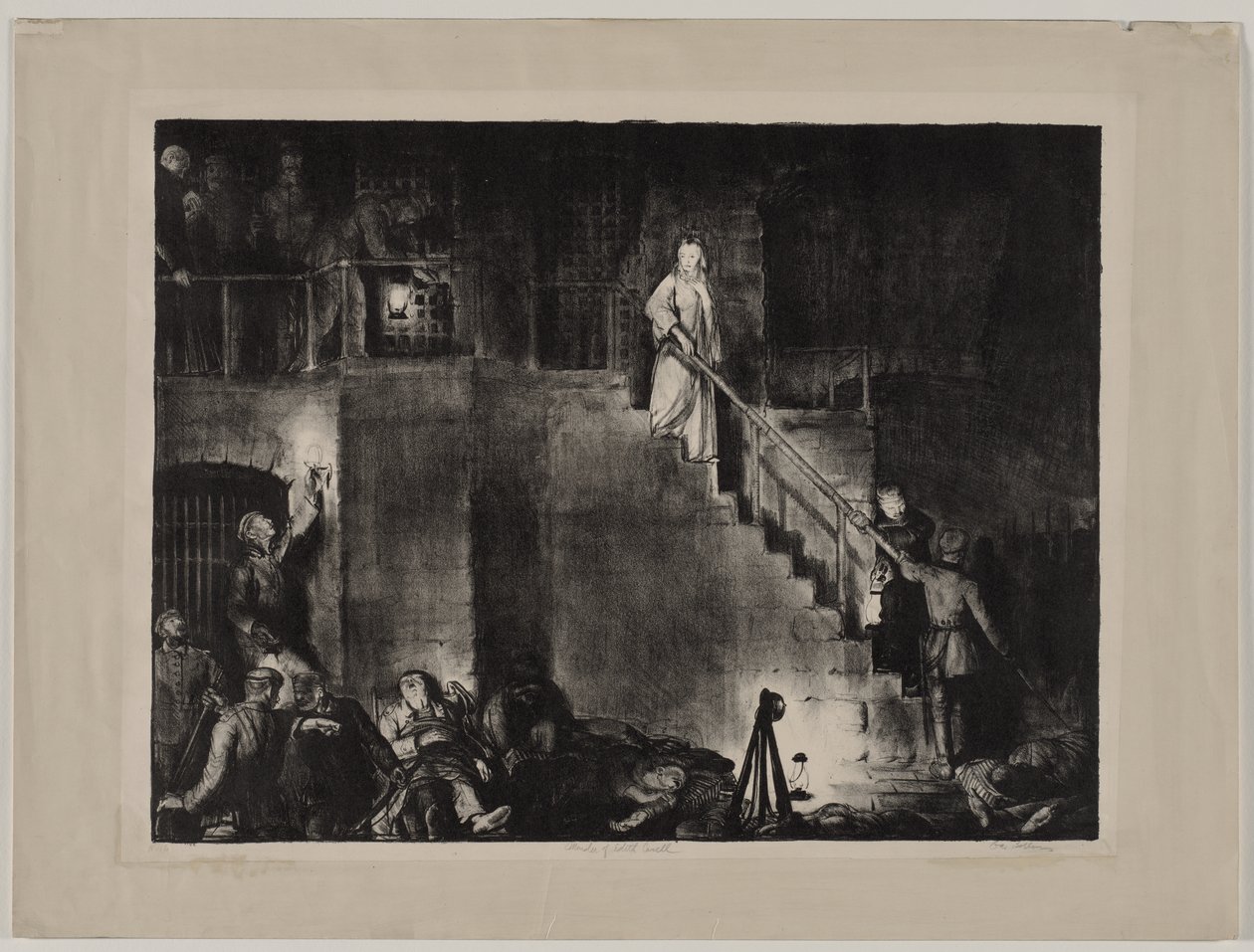 Mordet på Edith Cavell af George Bellows