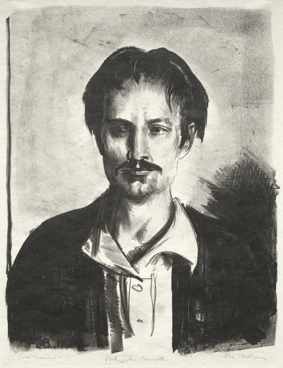 Portræt af John Carroll af George Bellows