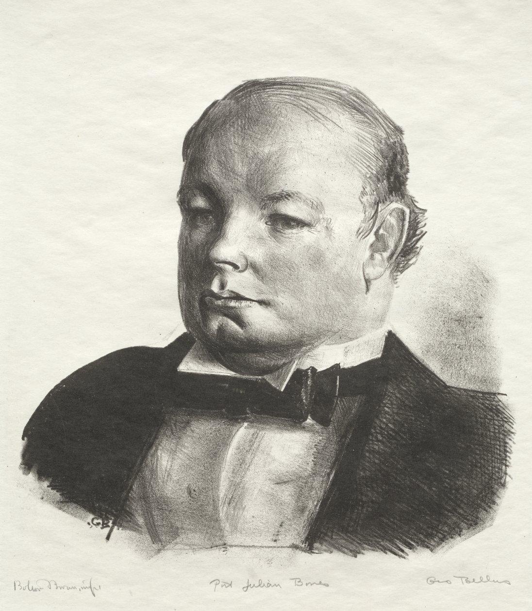 Portræt af Julian Bowes af George Bellows