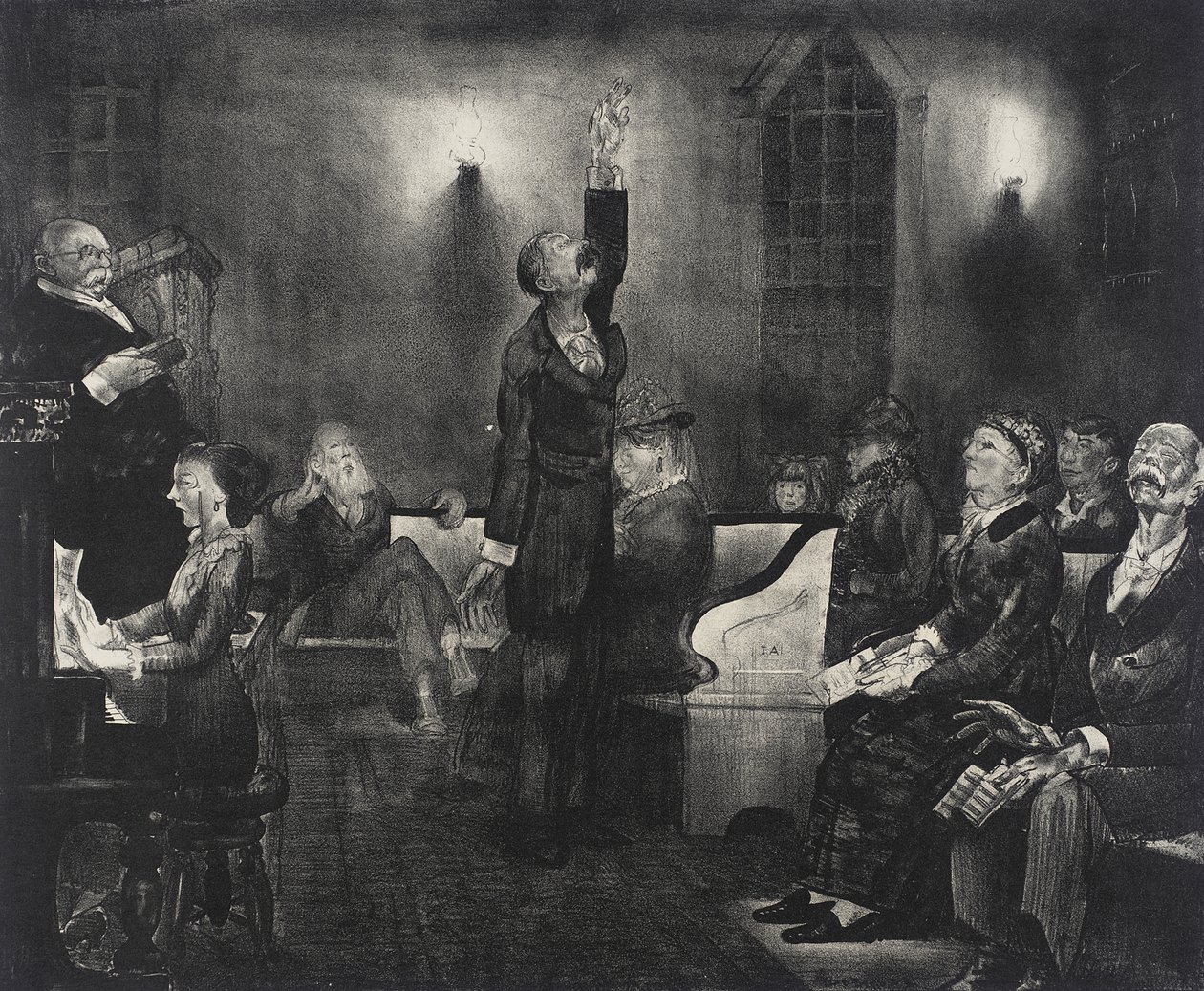 Bønnemøde nr. 2 af George Bellows