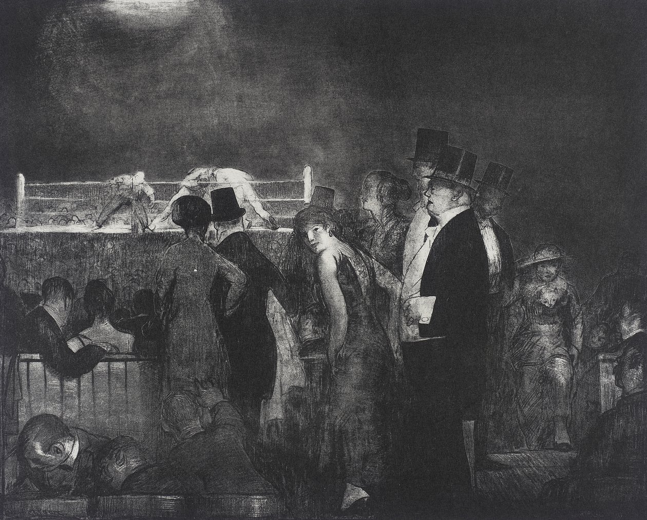 Forberedelser af George Bellows