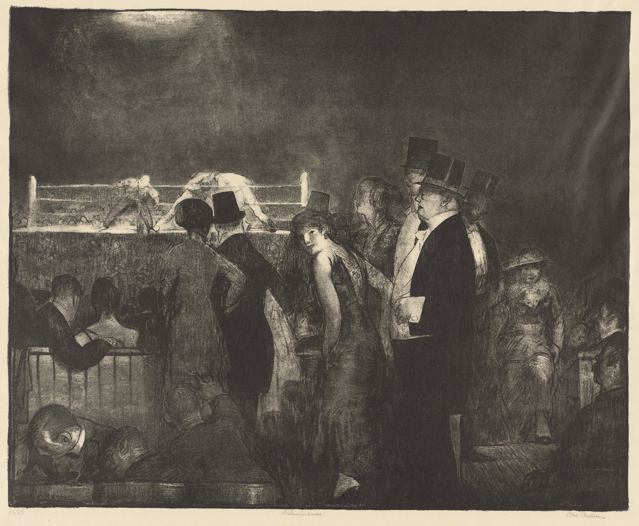 Forberedelser af George Bellows