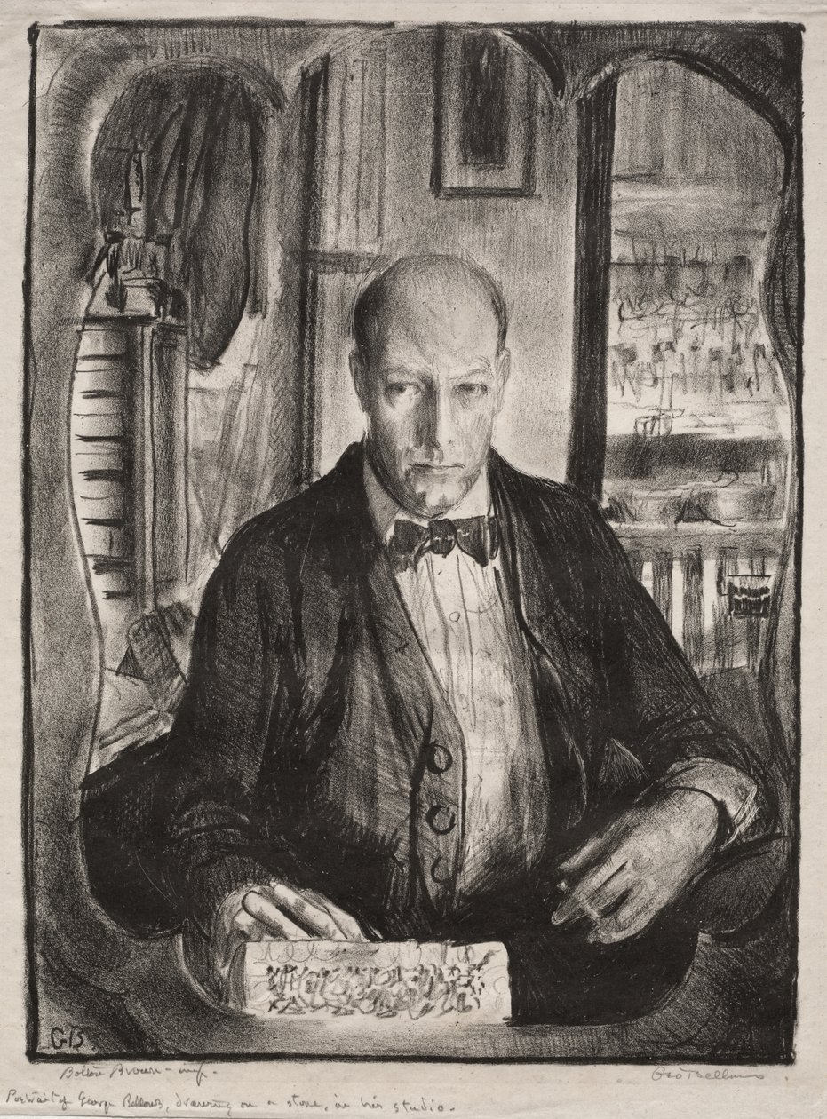 Selvportræt af George Bellows