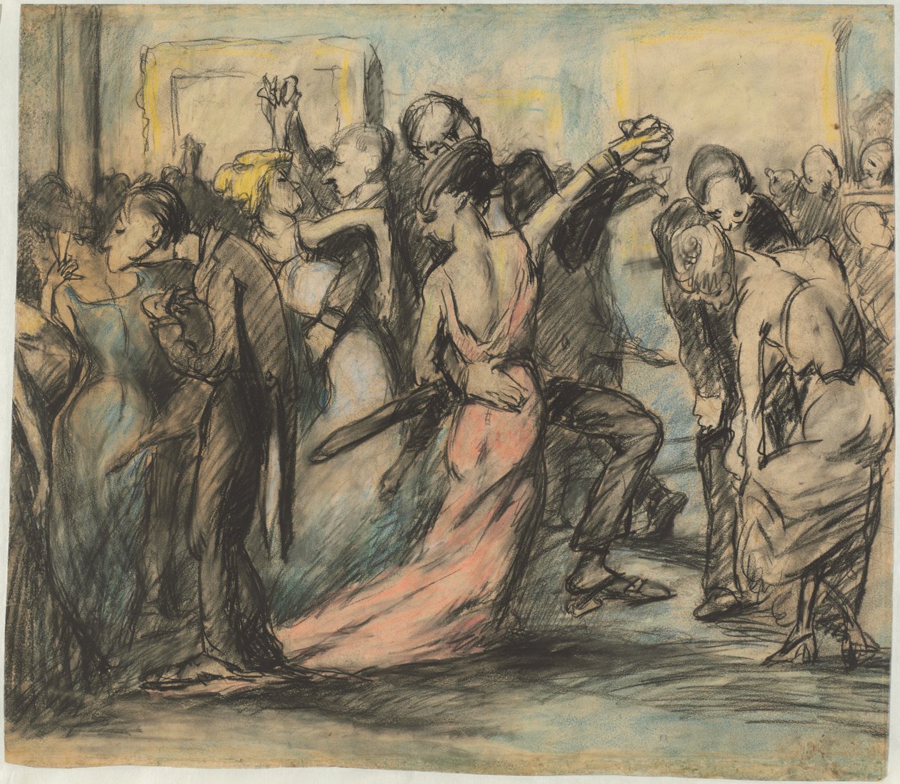 Society Ball [vers] af George Bellows