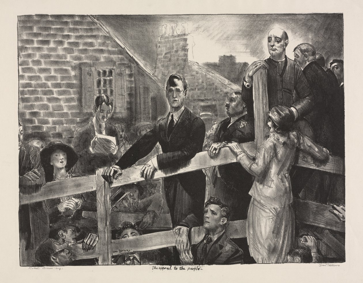Appellen til folket af George Bellows