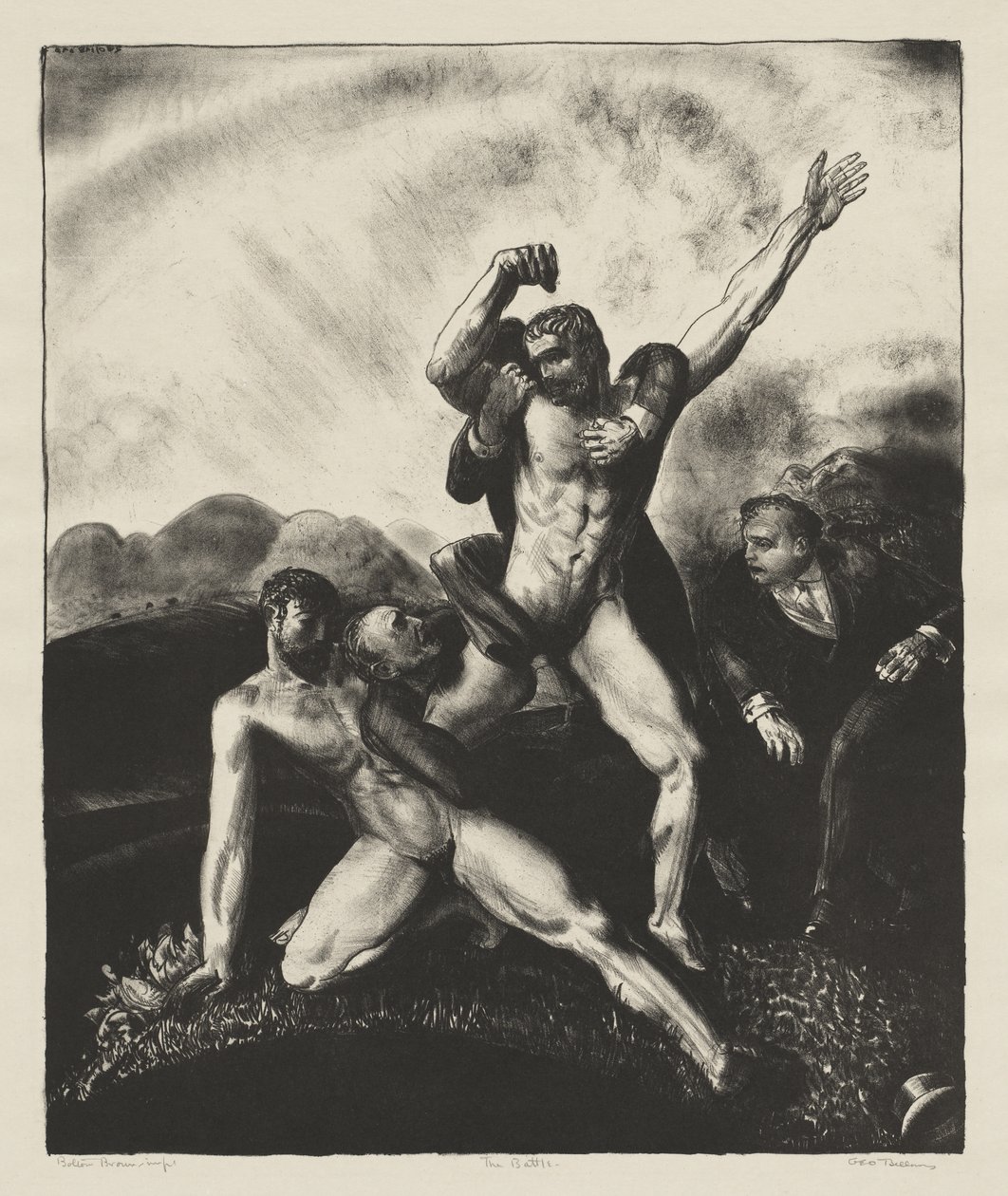 Slaget af George Bellows
