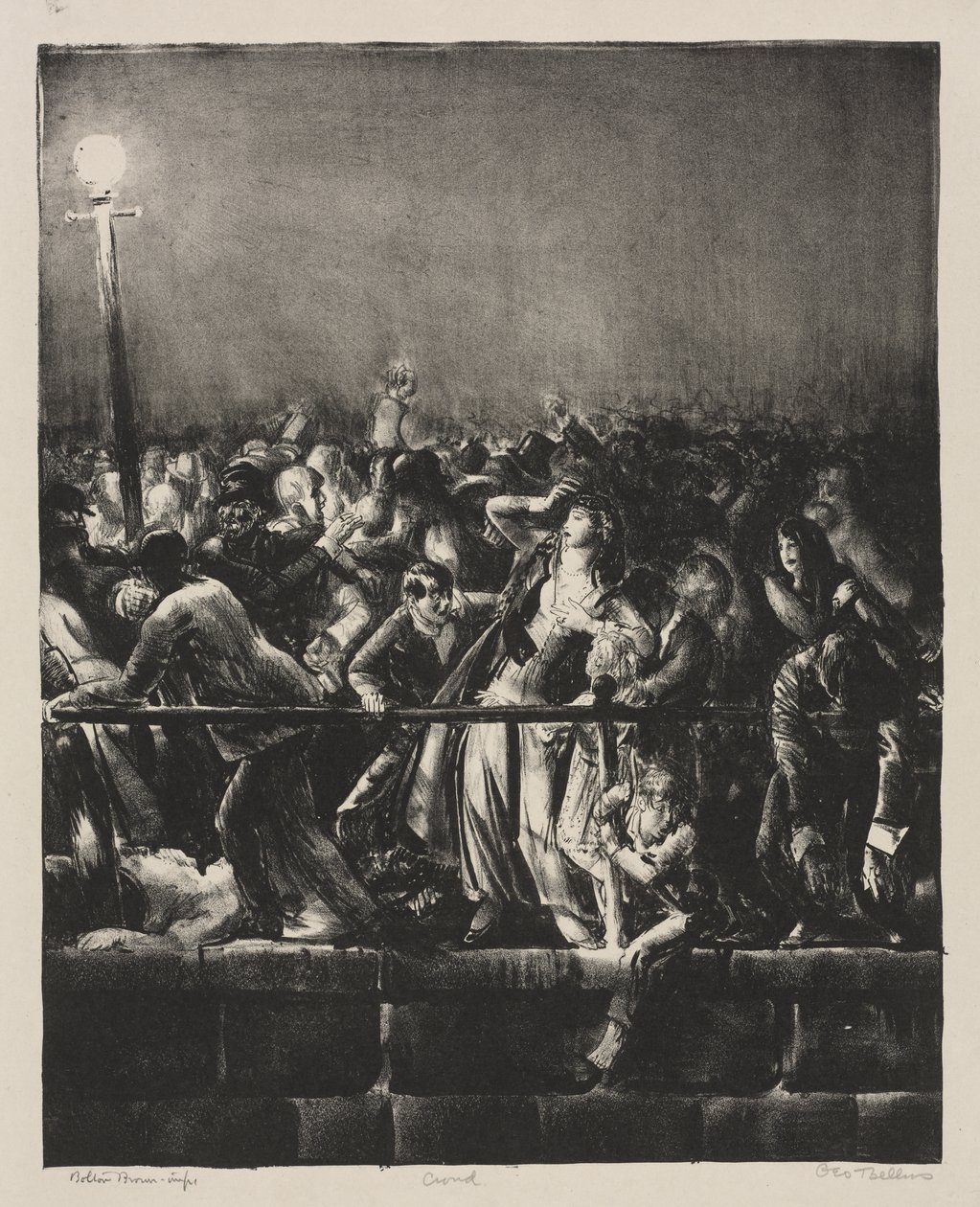 Mængden af George Bellows