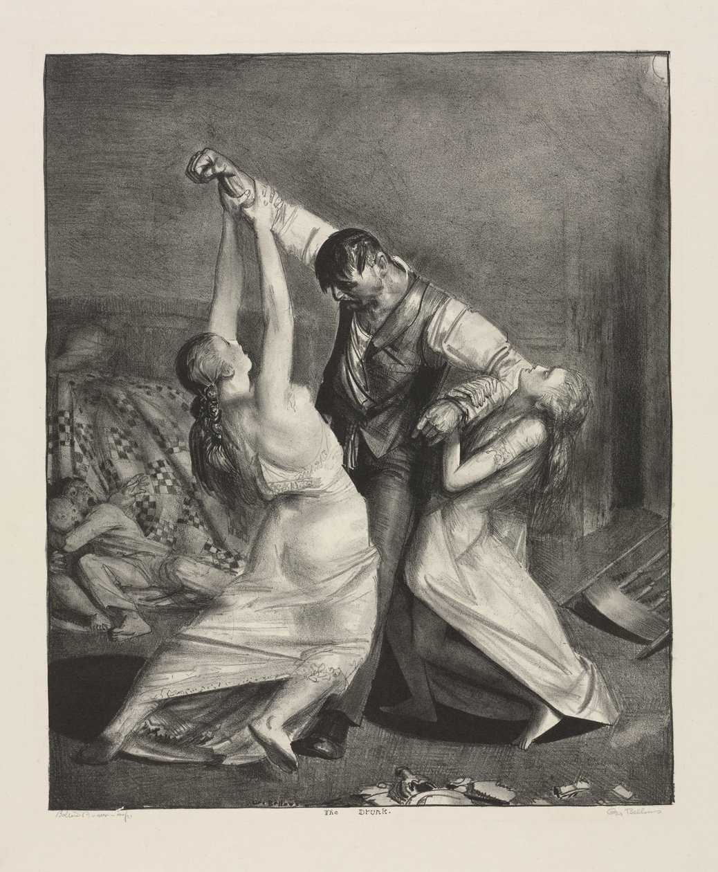 Den fulde af George Bellows