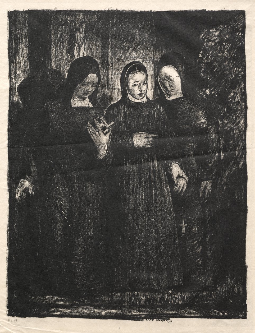 Noviciatet af George Bellows