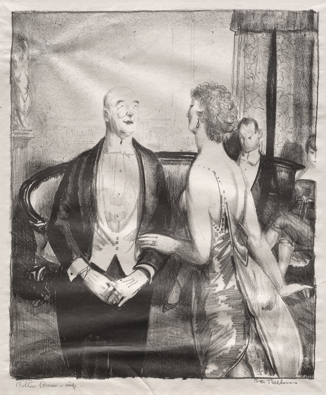 Salonkritikeren af George Bellows