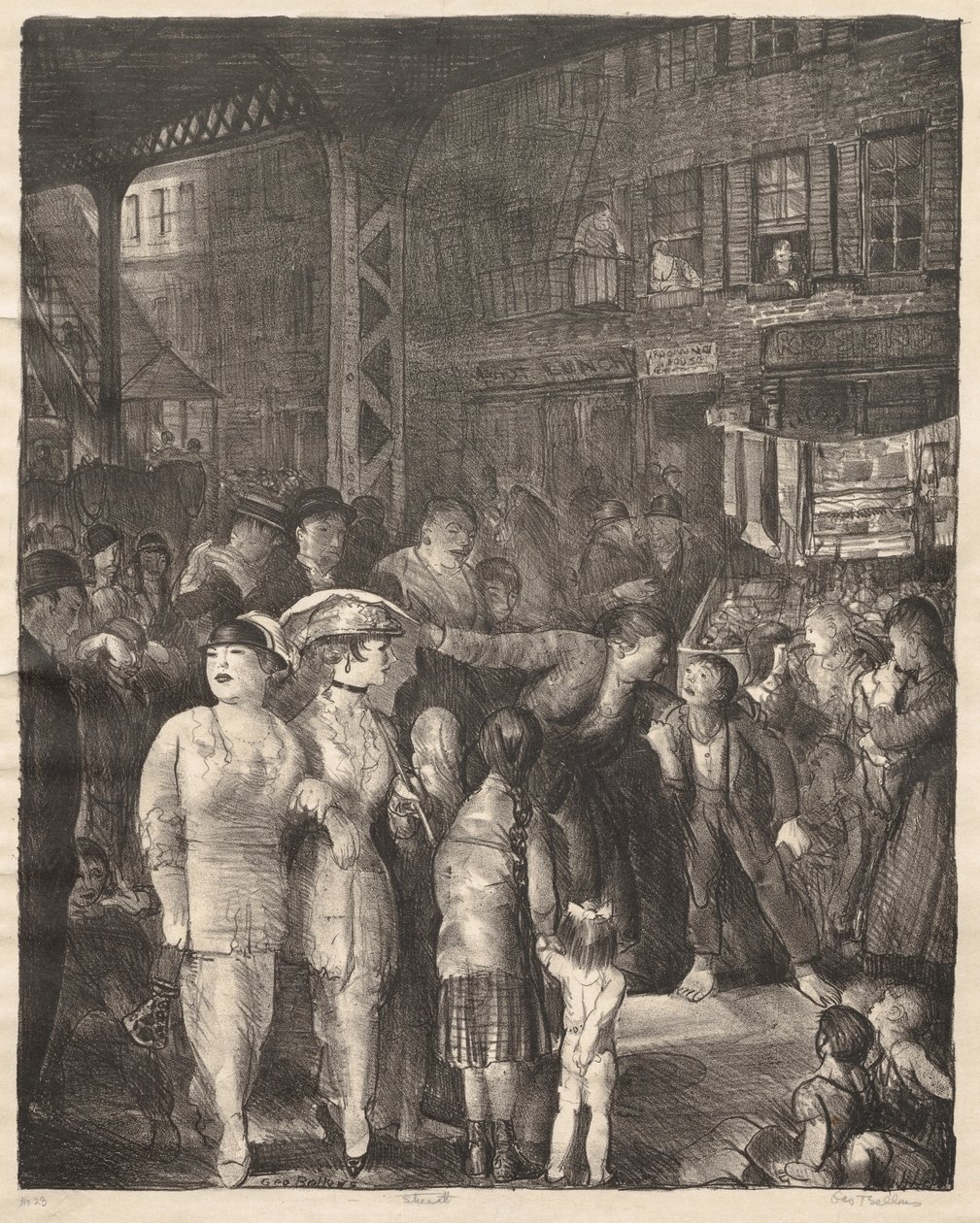 Gaden af George Bellows