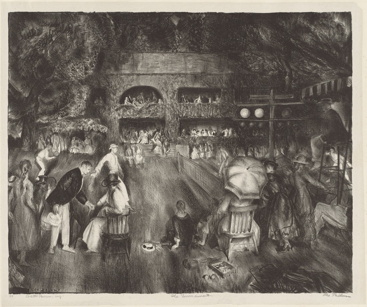 Turneringen af George Bellows