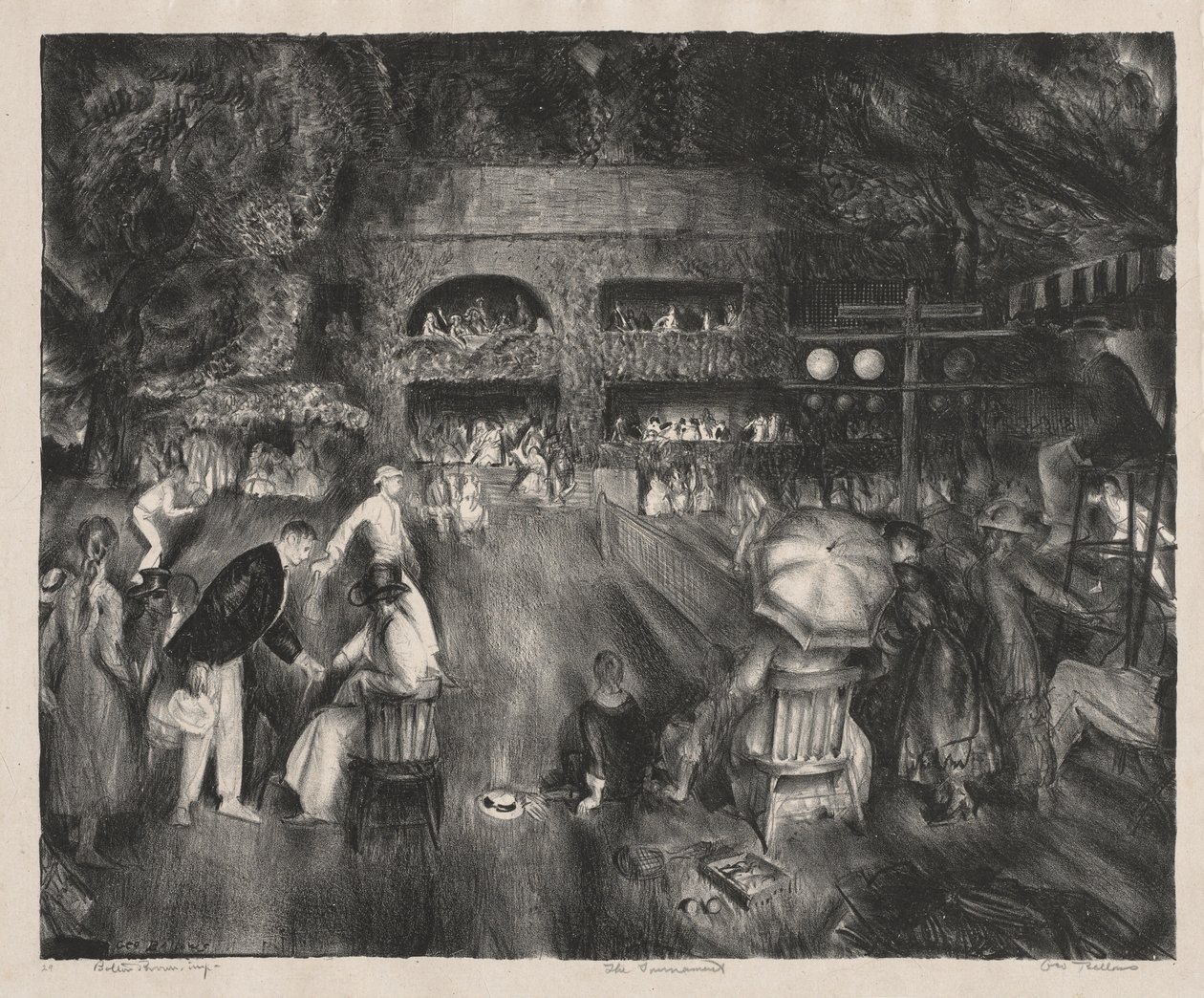 Turneringen af George Bellows