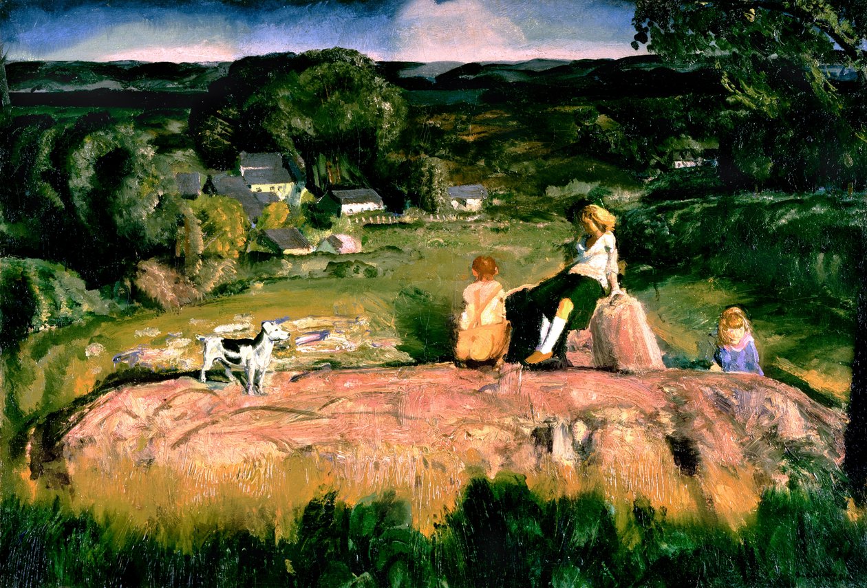 Tre børn af George Bellows