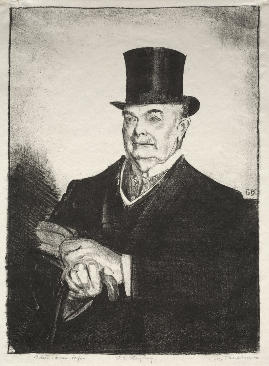 W. E. Story, Esq., andet stadie af George Bellows