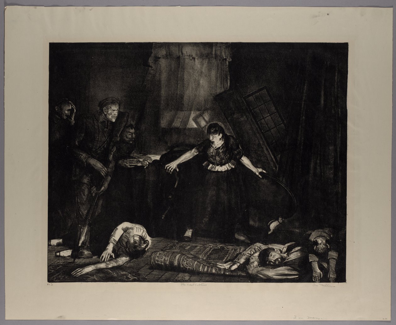 Krigsserie: Det sidste offer af George Bellows
