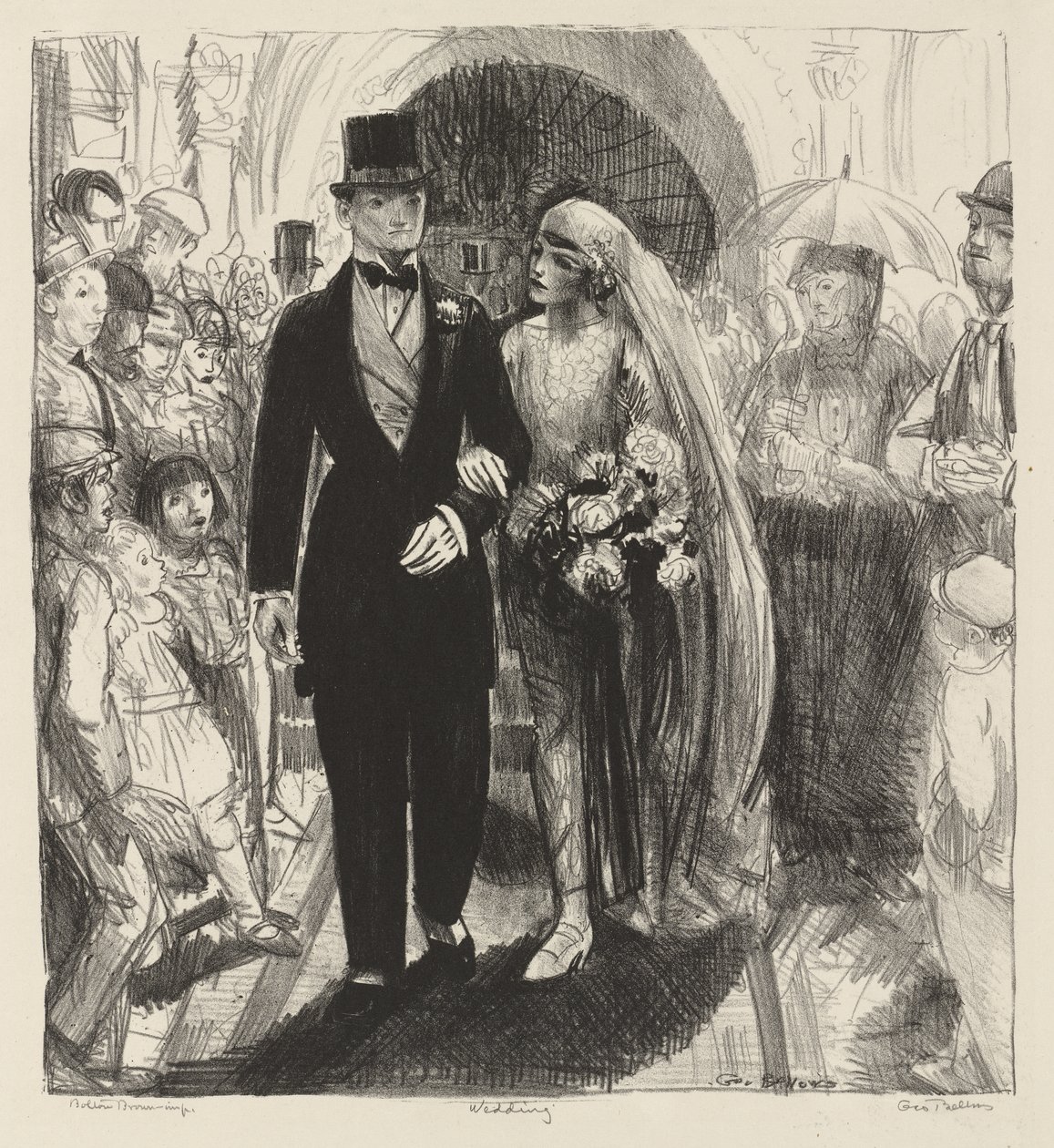 Bryllup af George Bellows