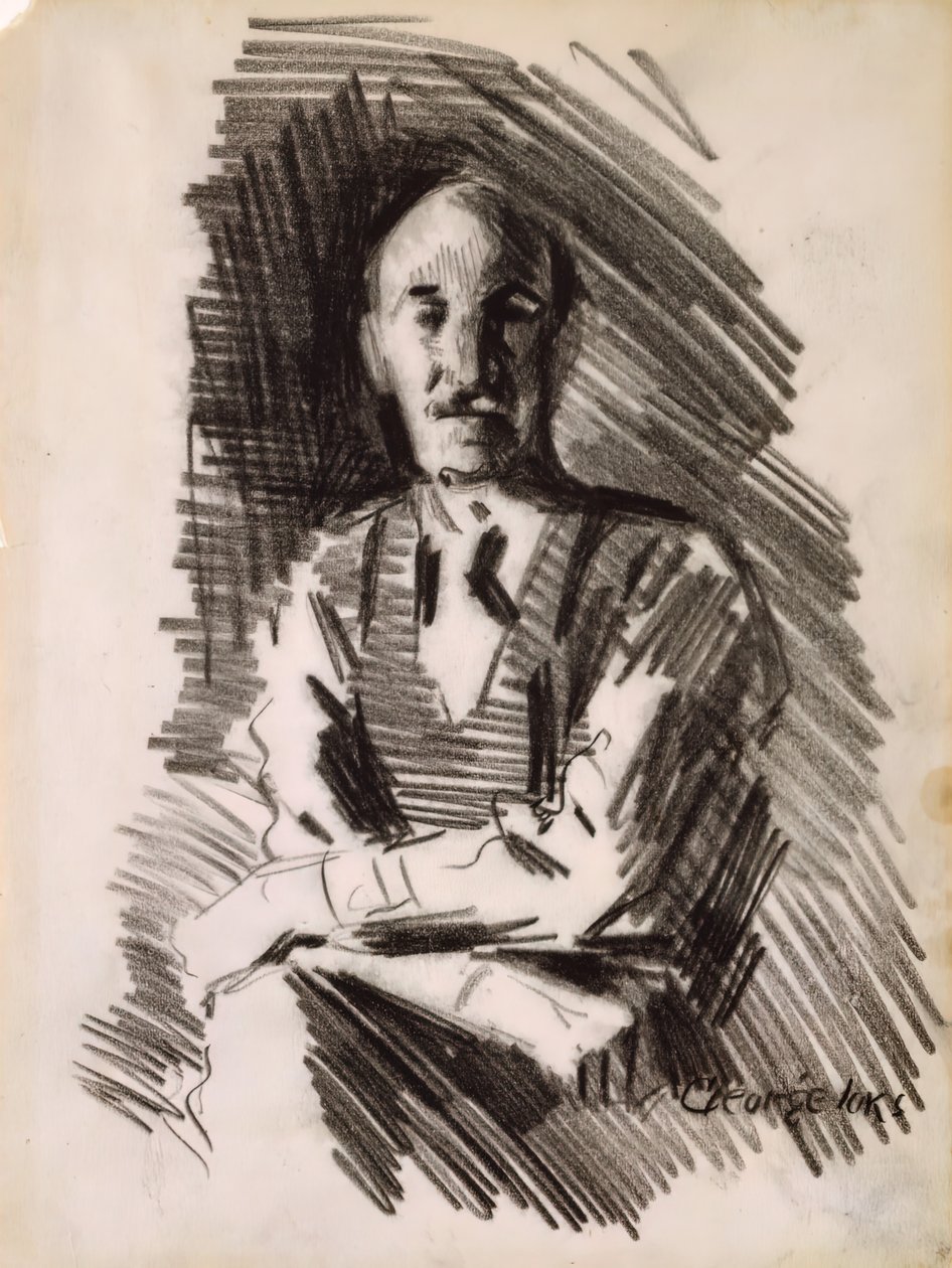 Et portræt, ca. 1904. af George Benjamin Luks