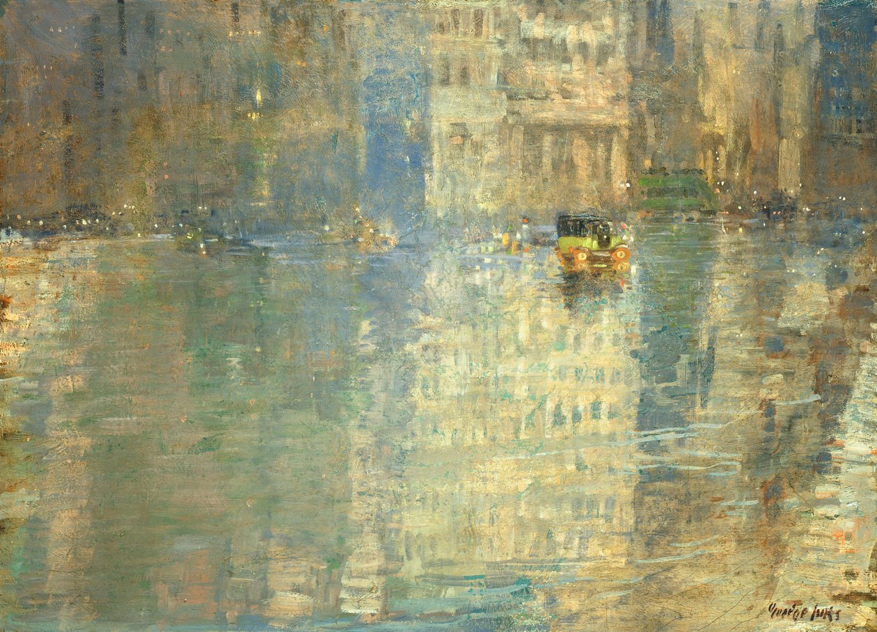 Madison Square af George Benjamin Luks