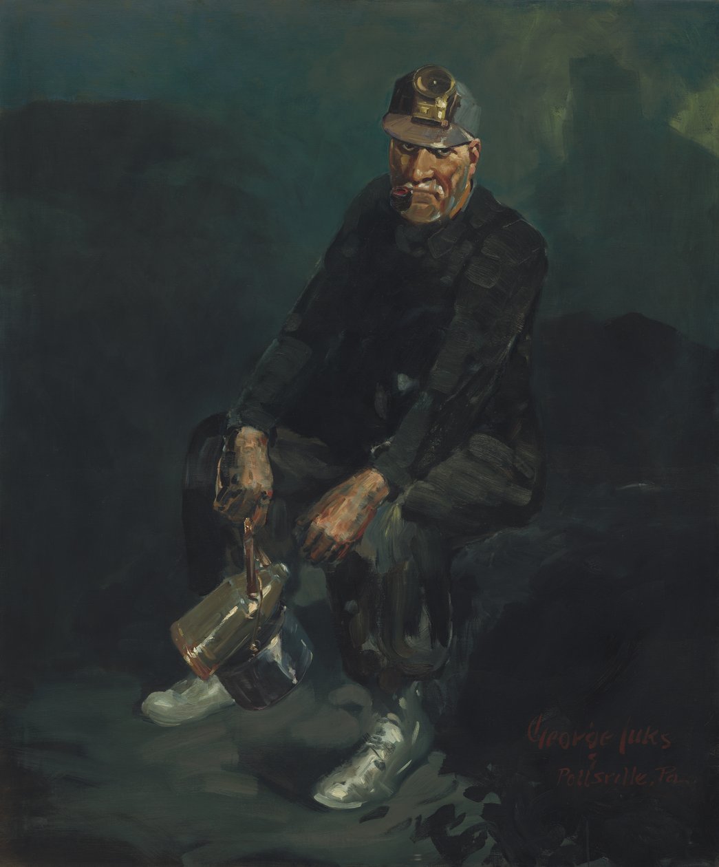 Minearbejderen af George Benjamin Luks